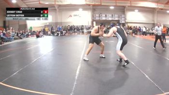 285 lbs Champ. Round 1 - Johnny Cruz, Indiana Tech vs Leyton Detter, Grand Valley State