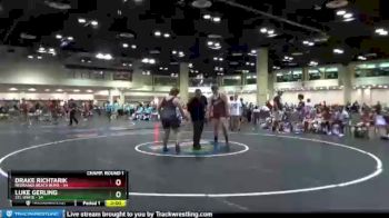 285 lbs Champ Round 1 (16 Team) - Luke Gerling, STL White vs Drake Richtarik, Nebraska Beach Bums