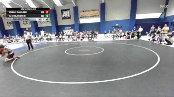 133 lbs Quarterfinal - AJ Orlando III, Averett vs Jonah Paulino, Roanoke College