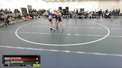 155 lbs Round 4 (6 Team) - Josie Giangiacomo, Hastings vs Braelyn Ruport, Bemidji