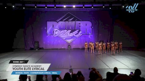 Synergy Dance Academy - Youth Elite Lyrical [2025 Youth - Contemporary/Lyrical - Small Day 1] 2025 Power Dance Grand Nationals