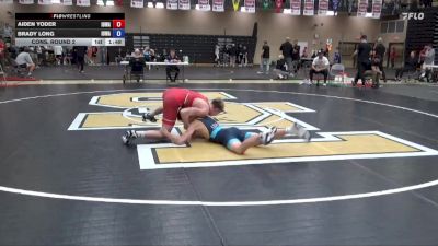 138 lbs Cons. Round 2 - Aiden Yoder, Iowa vs Brady Long, Iowa