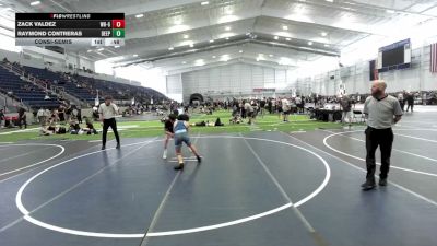 132 lbs Consolation - Zack Valdez, Wh-6 vs Raymond Contreras, Deep Water