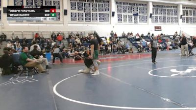 175 lbs Quarterfinal - Joseph Fukuyama, Conard vs Devan Bacote, Maloney