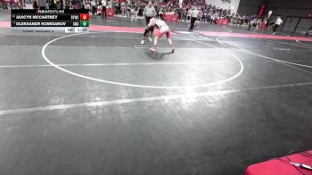130 lbs Cons. Round 3 - Jaxcyn McCartney, Belmont-Platteville Youth Wrestling Club vs Oleksandr Komisarov, Askren Wrestling Academy