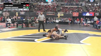 AA - 165 lbs Quarterfinal - Bridger Garrison, Butte vs Liam LeDuc, Flathead (Kalispell)