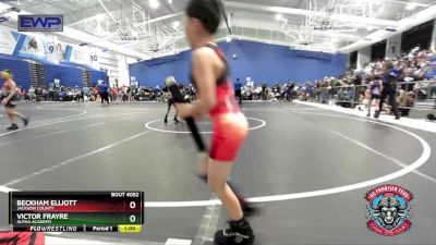 46-49 lbs Round 4 - Beckham Elliott, Jackson County vs Victor Frayre, Alpha Academy