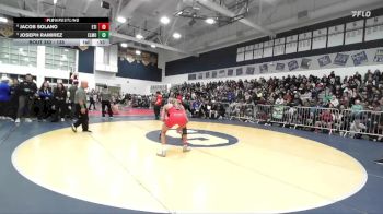 138 lbs 5th Place Match - Jacob Solano, Etiwanda vs Joseph Ramirez, El Modena