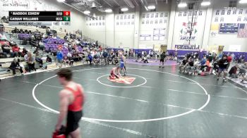 157 lbs Quarterfinal - Maddox Eskew, Ravenwood vs Cainan Williams, McCallie