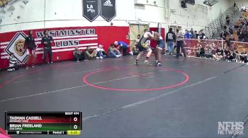 182 lbs Cons. Round 3 - Tasman Cassell, Newbury Park vs Brian Freeland, San Dimas