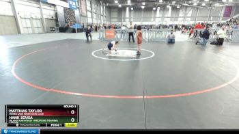 66-67 lbs Round 3 - Hank Sousa, Inland Northwest Wrestling Training Center vs Matthias Taylor, Moses Lake Wrestling Club