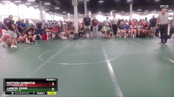 160 lbs Round 5 (6 Team) - Matthew Gorbatuk, Mat Warriors Red vs Landon Johns, Pursuit WA