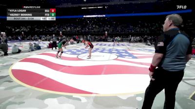 Semifinal - Kyla Logan, Doland vs Kezrey Benning, Pierre T.F. Riggs
