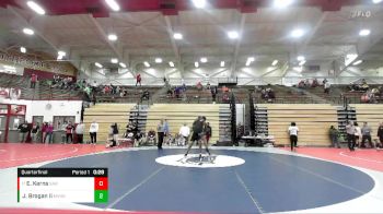 175 lbs Quarterfinal - Errol Kerns, Lawrence Central Bears vs Joliba Brogan Ii, Mt. Vernon High School