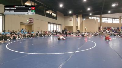144 lbs Round 2 Champ & Wb (32 Team) - Cole Gros, BRAWL Black vs Drew Corbin, Funky Boyz