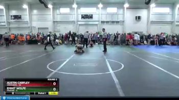 100 lbs Round 2 (8 Team) - Austin Carfley, Crusaders vs Emmit Wolfe, Phoenix