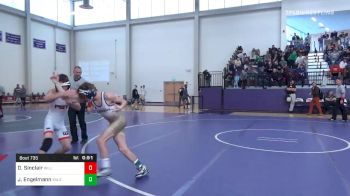 113 lbs Consolation - Daniel Sinclair, William Penn HS vs Jack Engelmann, Salesianum