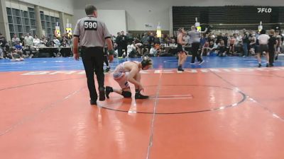 141 lbs Rr Rnd 4 - James Carullo, RedNose Wrestling School - MSC vs Tyler Robinson, Washington Twp - MSC