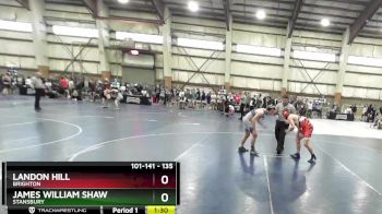 135 lbs Cons. Round 6 - James William Shaw, Stansbury vs Landon Hill, Brighton