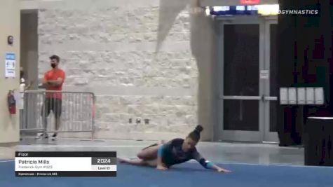 Patricia Mills - Floor, Frederick Gym #323 - 2021 USA Gymnastics Development Program National Championships
