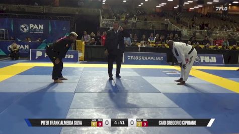 Caio Gregorio Cipriano vs Piter Frank Almeida Silva 2025 Pan Jiu Jitsu IBJJF Championship