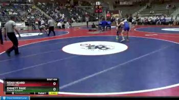 4A 113 lbs Cons. Round 2 - Noah Heard, Arkadelphia vs Emmett Page, Subiaco Academy