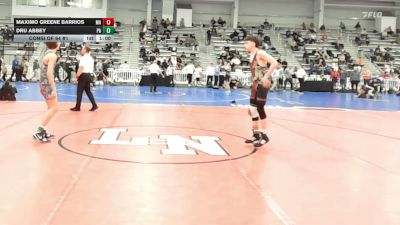 113 lbs Consi Of 64 #1 - Maximo Greene Barrios, MA vs Dru Abbey, PA