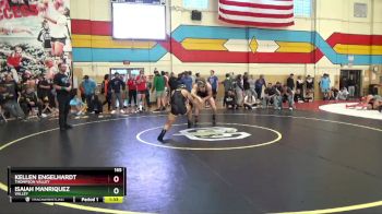 165 lbs Quarterfinal - Kellen Engelhardt, Thompson Valley vs Isaiah Manriquez, Valley