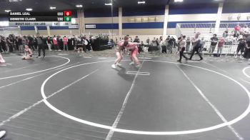 190 lbs 2nd Place - Daniel Leal, Gold Rush Wr Ac vs Demetri Clark, Temecula Valley HS