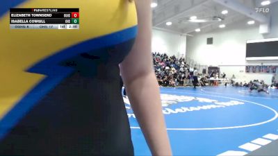 145 lbs Placement Matches (8 Team) - Elizabeth Townsend, Oak Grove High School vs Isabella Cowgill, Oxford