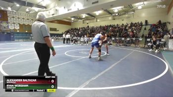 190 lbs Cons. Round 4 - Ryan Worsham, Nordhoff vs Alexander Baltazar, Beaumont