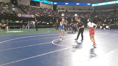 100 lbs Round Of 16 - Pia Hill, Folsom (SJ) vs Jaelle Cortez, Gilroy (CC)