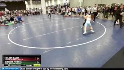 105 lbs Quarterfinal - Everett Murtha, Moen Wrestling Academy vs Holden Baker, Team Valley Wrestling Club