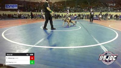 92 lbs Quarterfinal - Thane Abaroa, Cardinal Wrestling Club vs Rylan Curry, Shelton Wrestling Academy