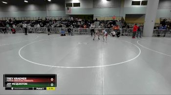 83 lbs Cons. Round 3 - Trey Kraemer, Pursuit Wrestling Minnesota vs Jay McQuiston, CRWC