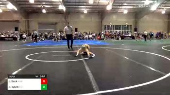 58 lbs Consolation - Joshua Back, Verdigris WC vs Rushton Wood, South Central Punishers