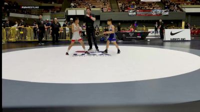 Semis - Jayden Kai Villamil, Poway Wrestling vs Ezequiel Gutierrez, Red Wave Wrestling