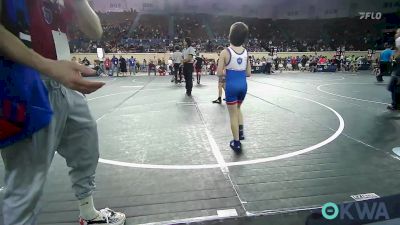 75 lbs Quarterfinal - Knox Selman, Weatherford Youth Wrestling vs Zachery Stanford, Smith Wrestling Academy