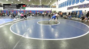 165 lbs Semifinal - Brock Armstrong, Coeur D Alene vs Lawrence Jackson, Gonzaga Prep