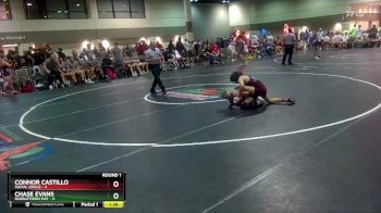 113 lbs Round 1 (16 Team) - Connor Castillo, Social Circle vs Chase Evans, Bubbletown Mat