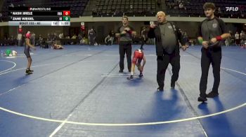 65 lbs Cons. Semi - Zane Wiegel, Dc Elite vs Nash Jirele, Owatonna Wrestling Academy
