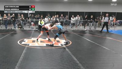 113 lbs Round Of 128 - Jake Strickland, SC vs Ethan Andreula, NY