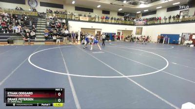 175 lbs Quarterfinal - Drake Petersen, St. Croix Falls vs Ethan Odegard, Mondovi/Eleva-Strum