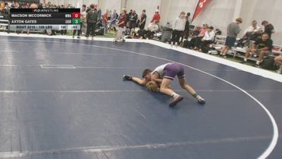 106 lbs Cons. Sub-rd Of 16 - Macson Mccormick, Moen Wrestling Academy vs Axton Gates, GI Grapplers