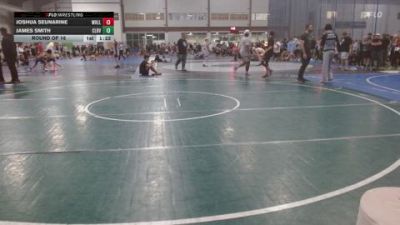 106 lbs Round Of 16 - Joshua Seunarine, Whitehall vs James Smith, Clearview