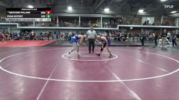 157 Silver 3rd Place Match - Evan Eutsey, Luther vs Brayden Pillars, Cornell College