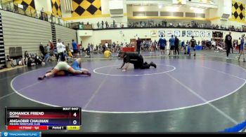 187 lbs 3rd Place Match - Domanick Friend, Indiana vs Angadbir Chauhan, Fishers Wrestling Club