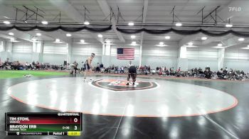 285 lbs Quarterfinal - Braydon Erb, Indiana Tech vs Tim Stohl, Wabash