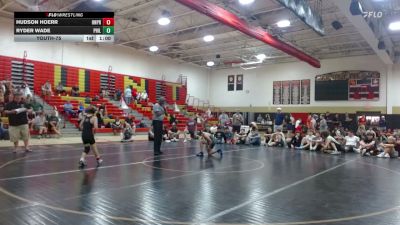 Youth-75 lbs Quarterfinals (8 Team) - Hudson Hoerr, Hanover Park vs Ryder Wade, Phillipsburg