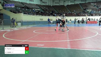 108 lbs Consi Of 4 - Shelby Taylor, Cleveland Public Schools vs Jocelynn Lopez, Jay